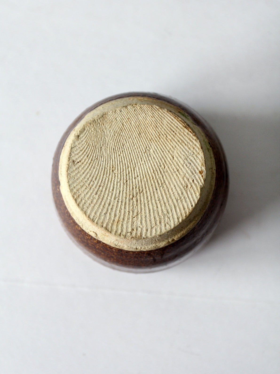 vintage studio pottery cup vase