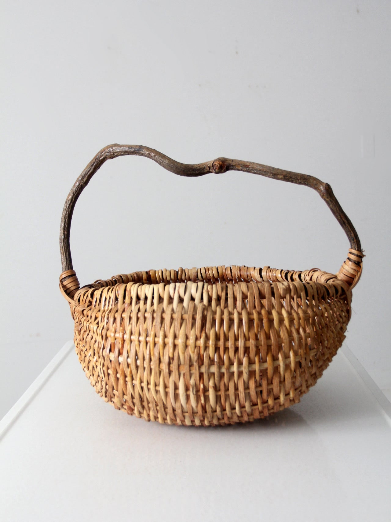 rustic vintage buttocks basket