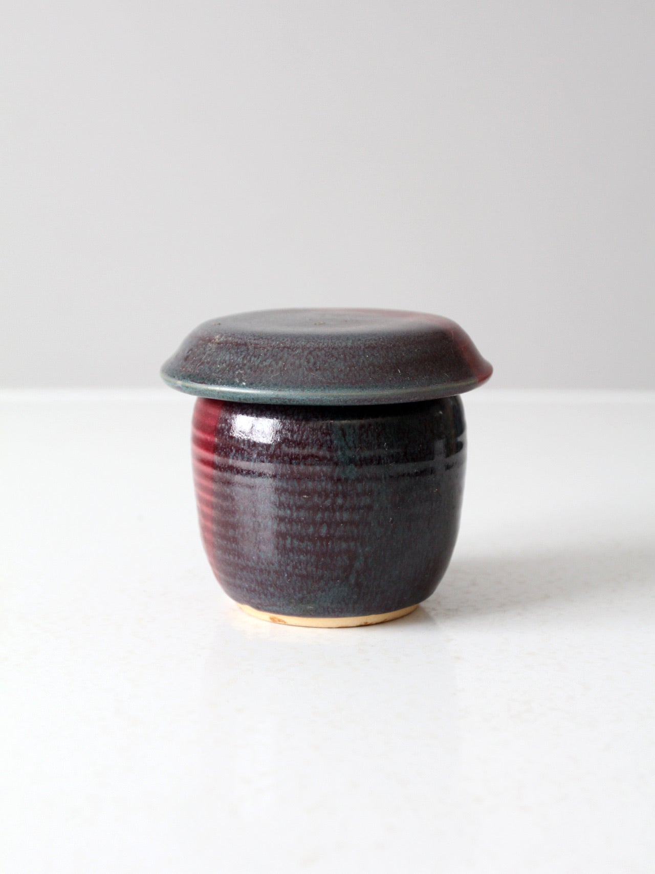 vintage studio pottery jar