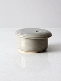 vintage studio pottery jar