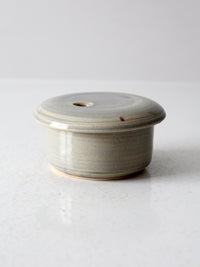 vintage studio pottery jar