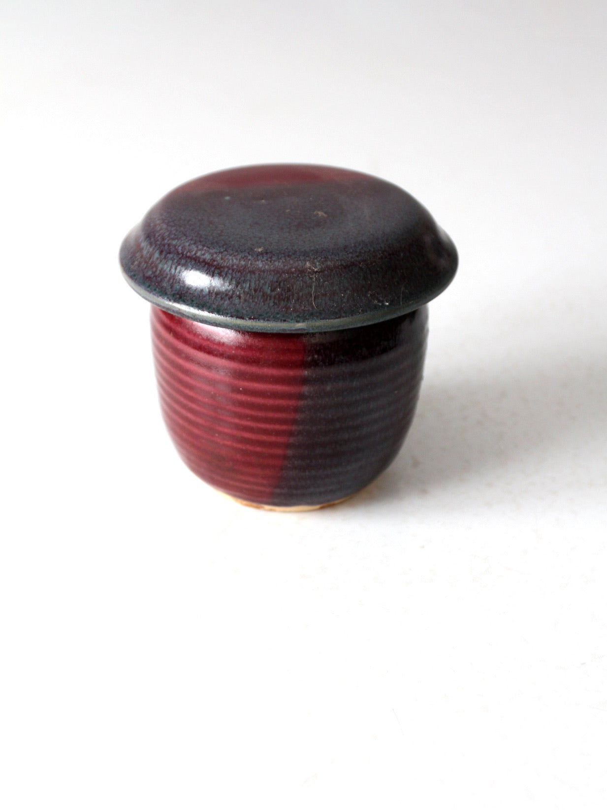 vintage studio pottery jar