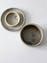 vintage studio pottery jar