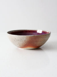 vintage studio pottery bowl