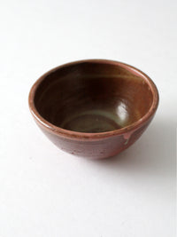 vintage studio pottery bowl