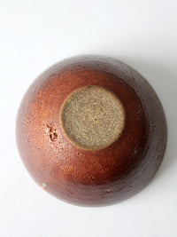 vintage studio pottery bowl