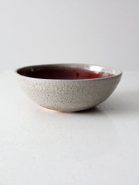 vintage studio pottery bowl