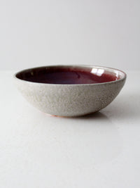 vintage studio pottery bowl