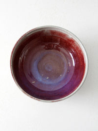 vintage studio pottery bowl
