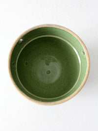 vintage McCoy beehive ribbed hanging planter