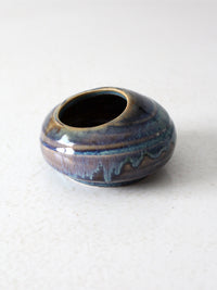 vintage studio pottery vase