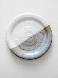 vintage studio pottery plate