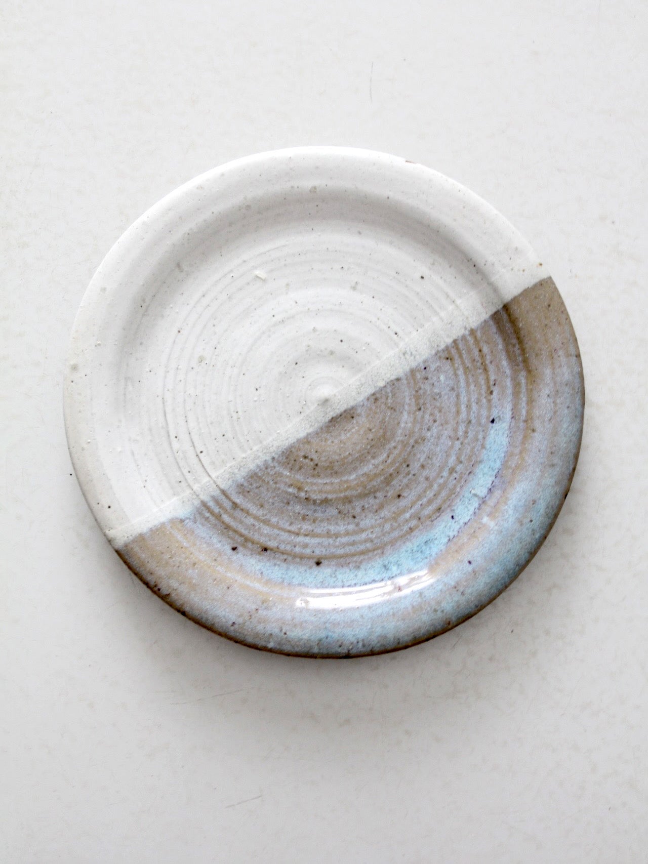 vintage studio pottery plate