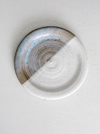 vintage studio pottery plate