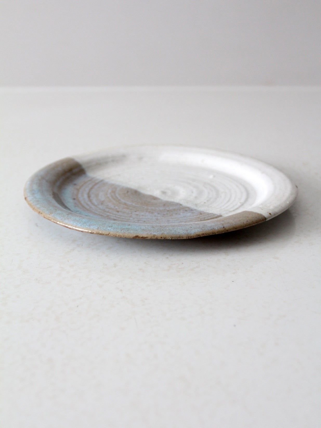 vintage studio pottery plate