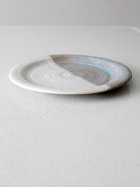 vintage studio pottery plate