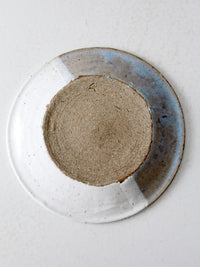 vintage studio pottery plate