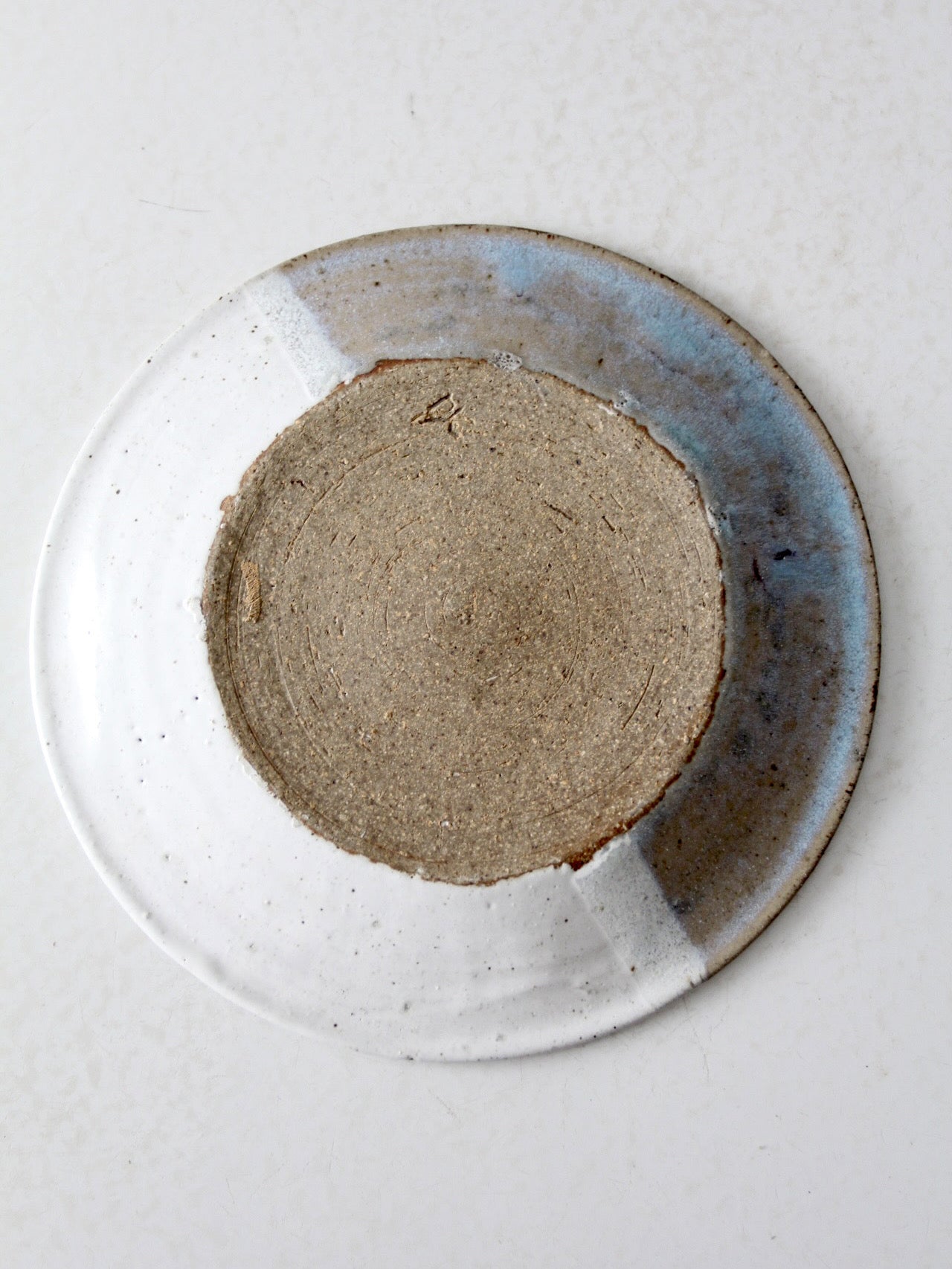 vintage studio pottery plate