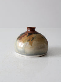 vintage studio pottery vase