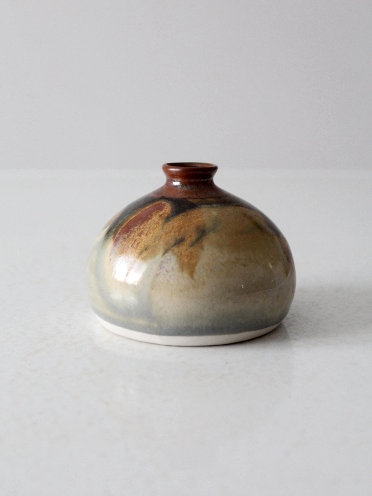 vintage studio pottery vase