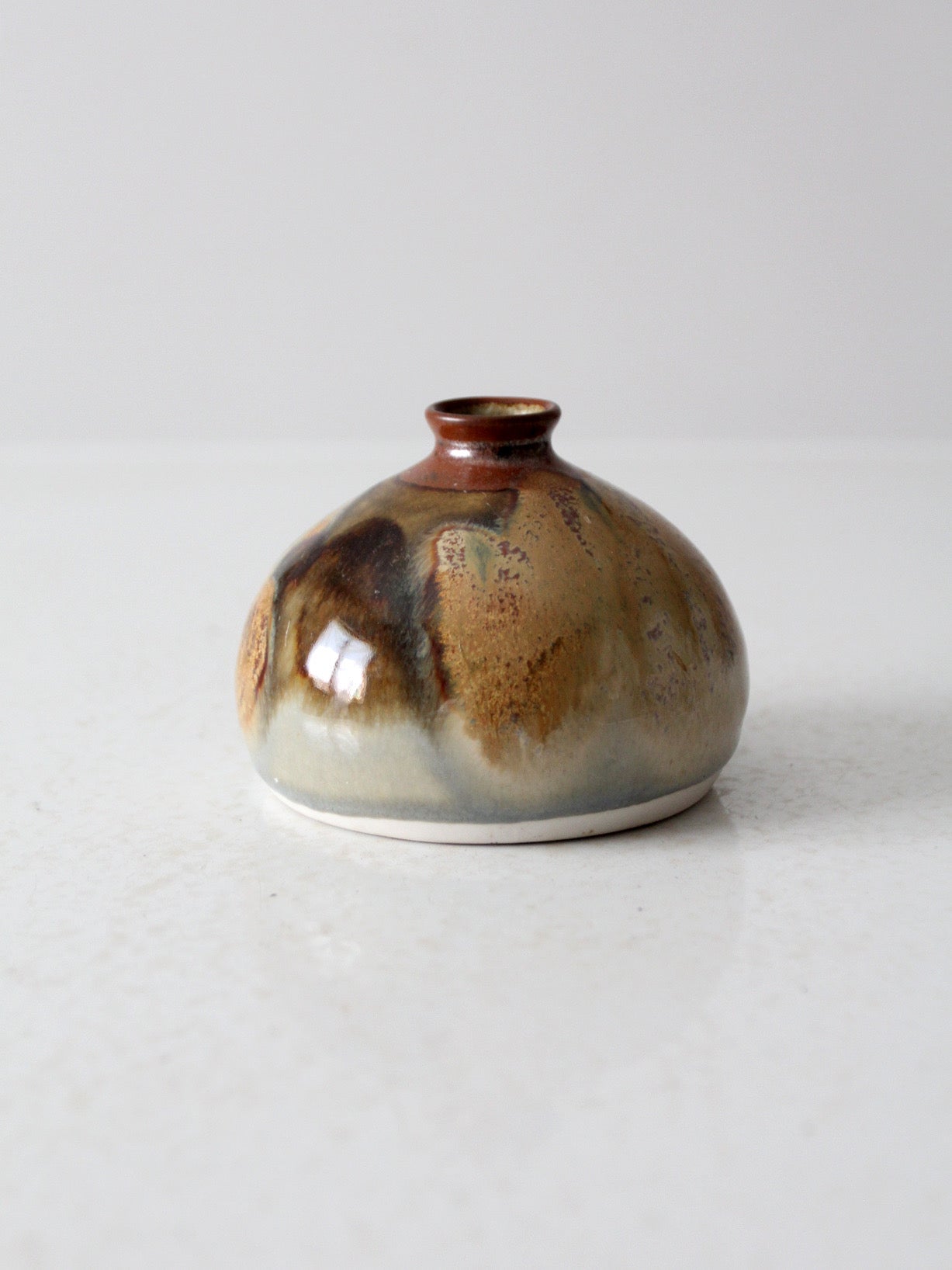vintage studio pottery vase