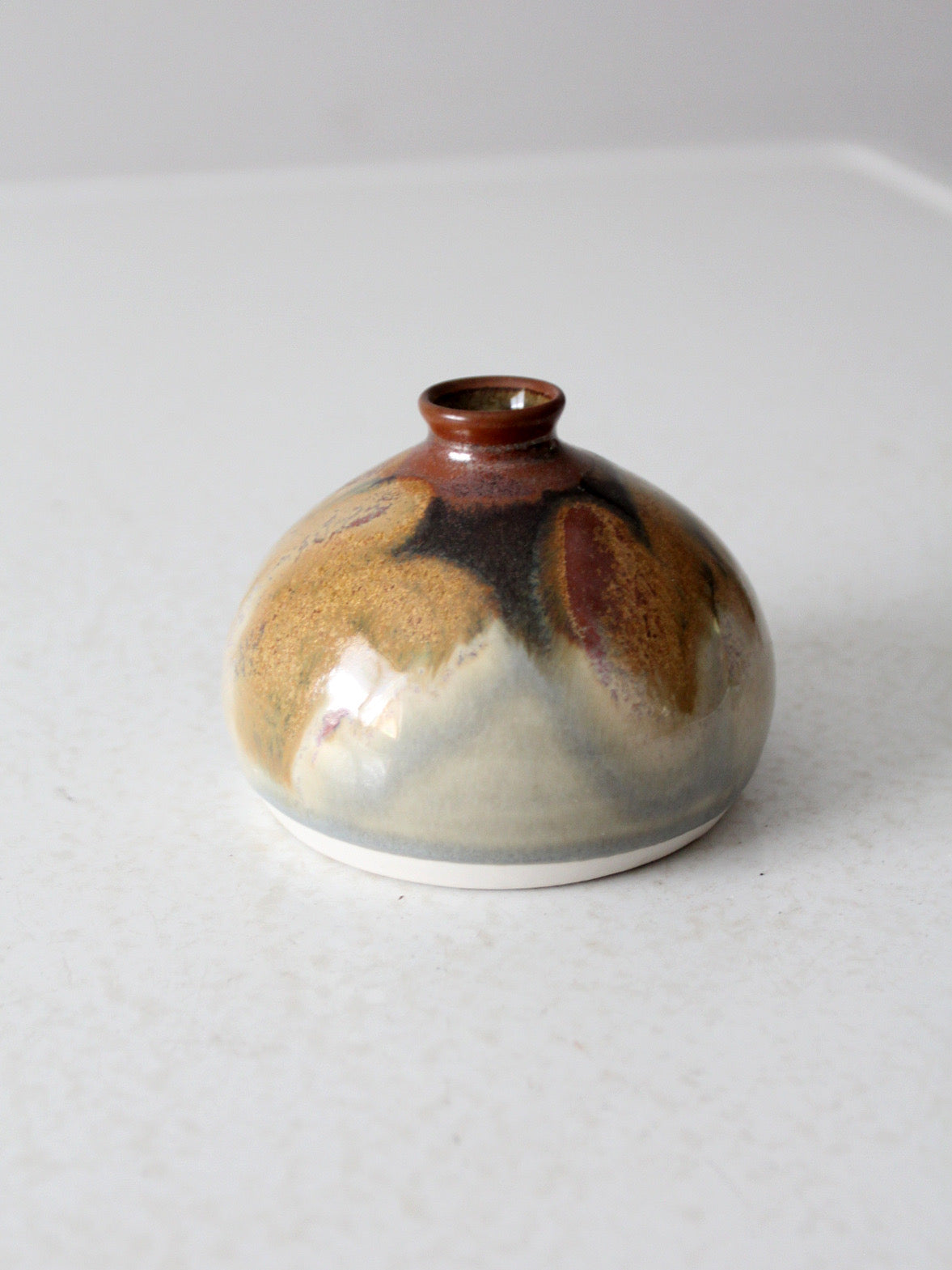 vintage studio pottery vase