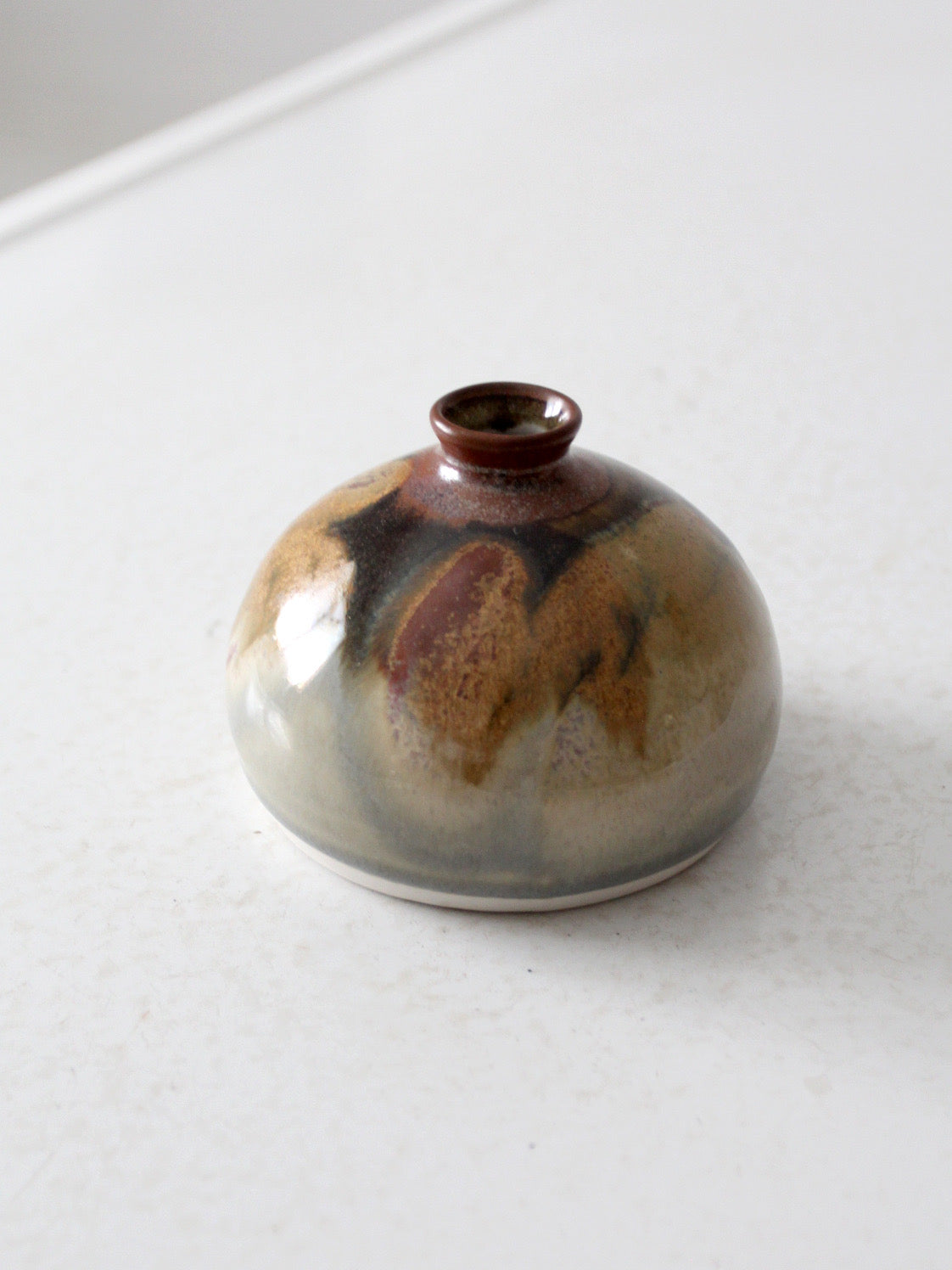 vintage studio pottery vase