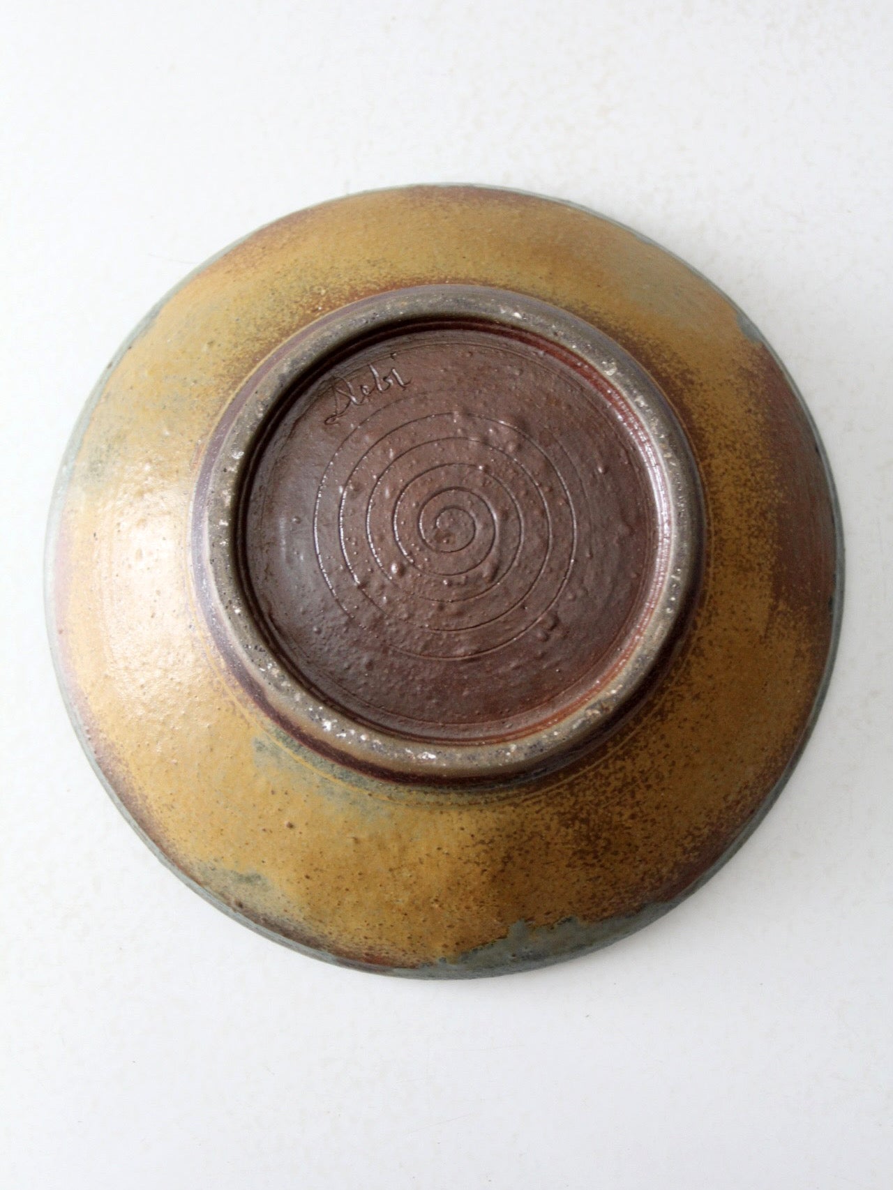 vintage studio pottery bowl