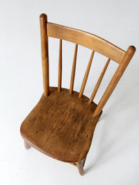 antique primitive chair
