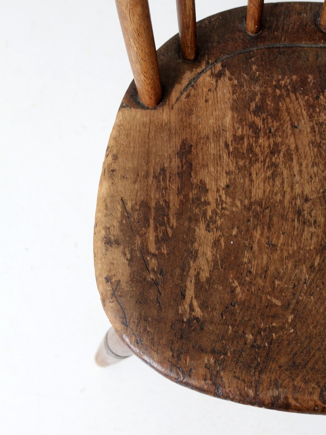 antique primitive farmhouse chair