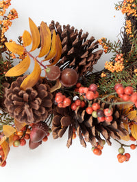 vintage autumn harvest wreath