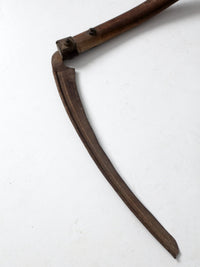 antique hay scythe