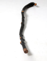 vintage rustic wood walking stick