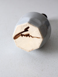 vintage Tony Evans decanter vase