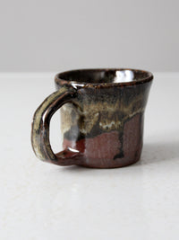 vintage studio pottery mug