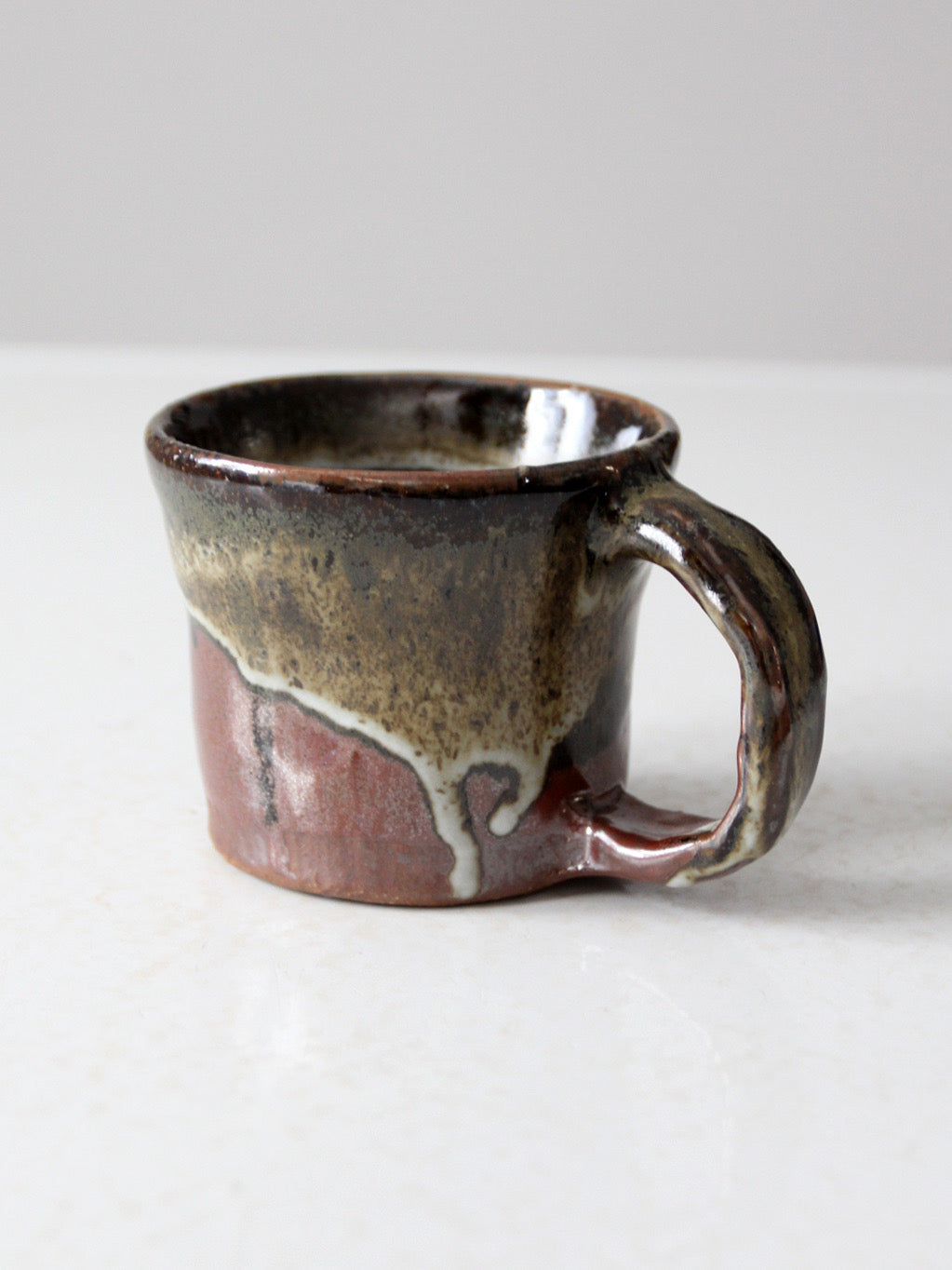 vintage studio pottery mug