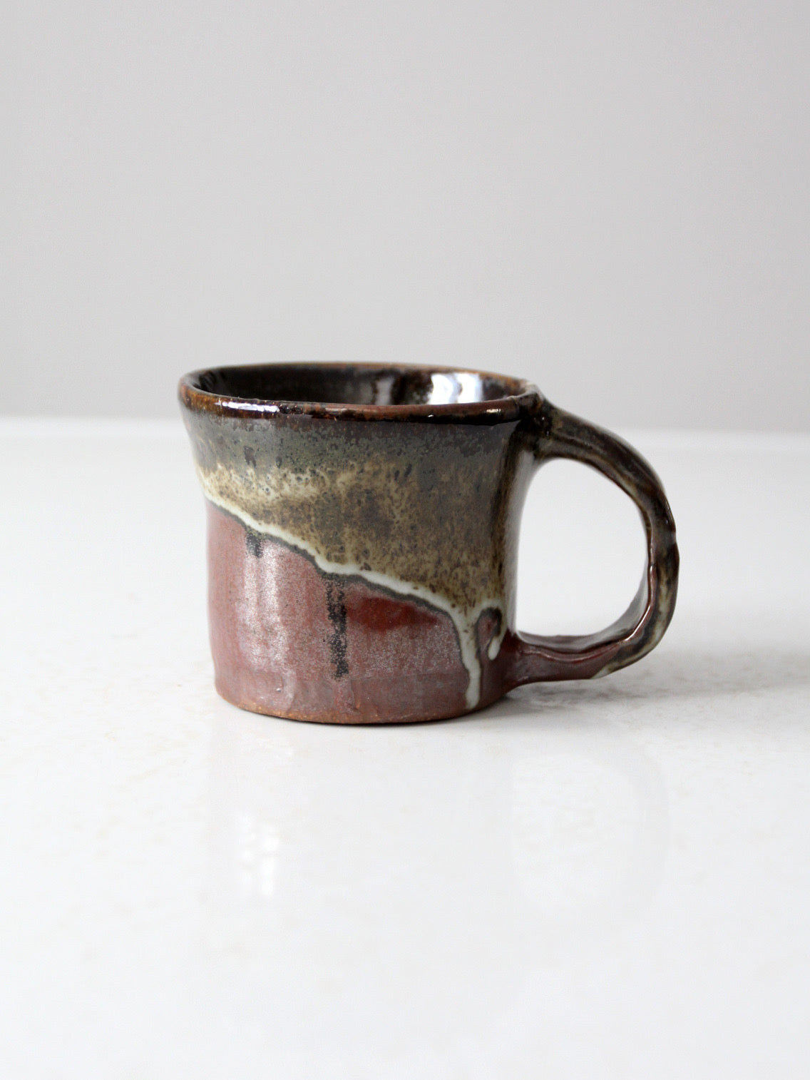 vintage studio pottery mug