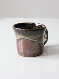 vintage studio pottery mug