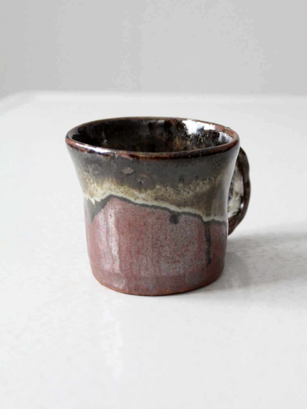 vintage studio pottery mug
