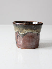 vintage studio pottery mug