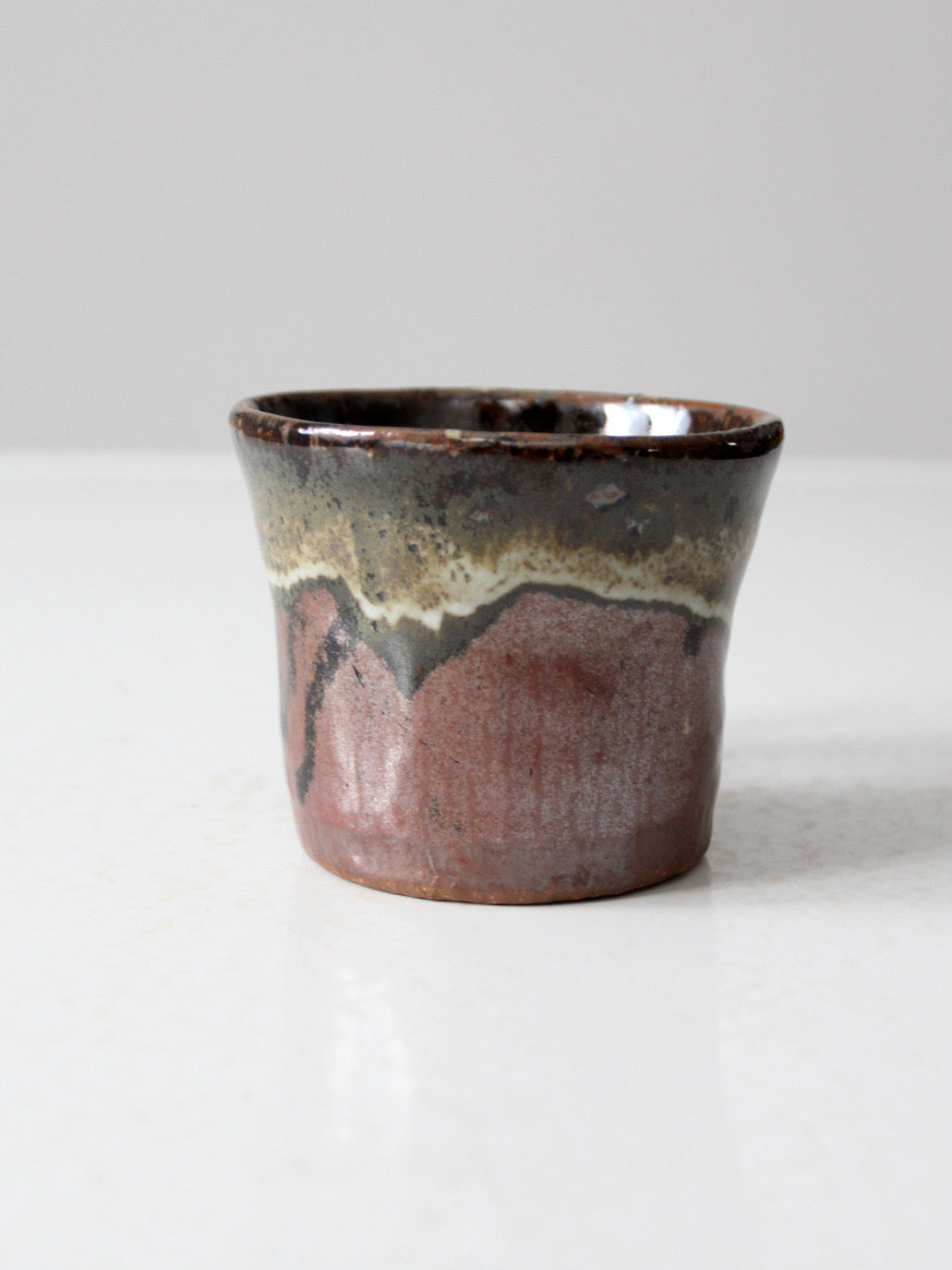vintage studio pottery mug