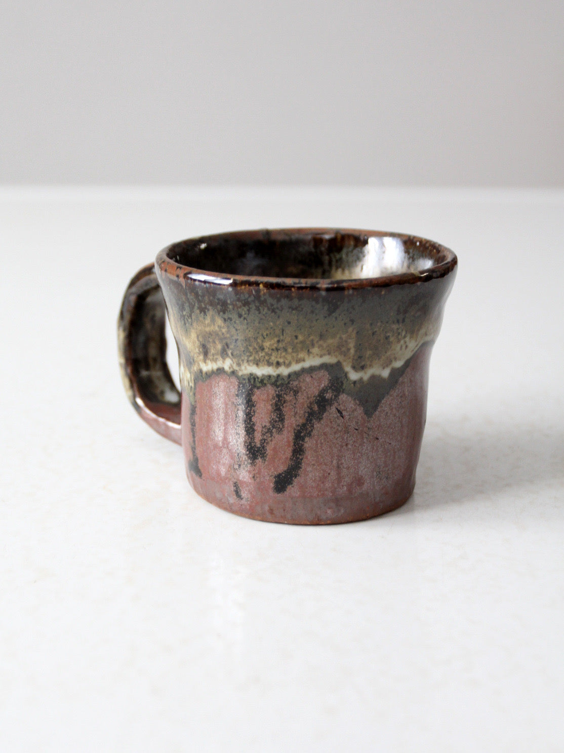 vintage studio pottery mug