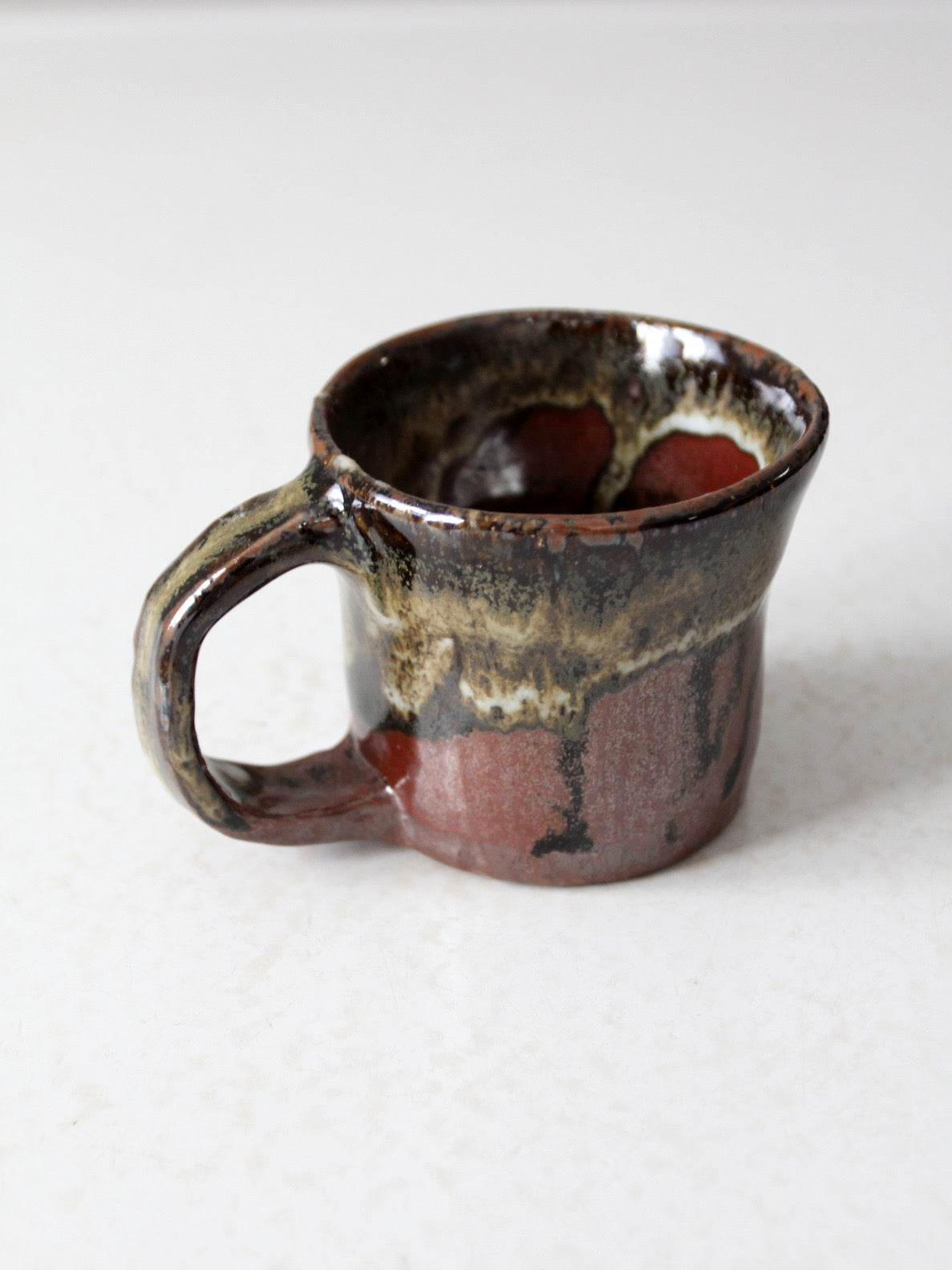 vintage studio pottery mug