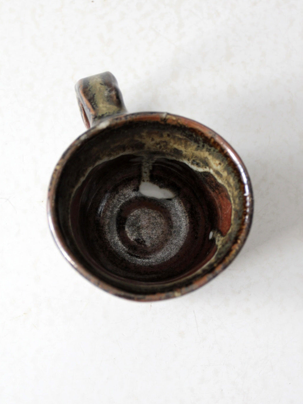 vintage studio pottery mug