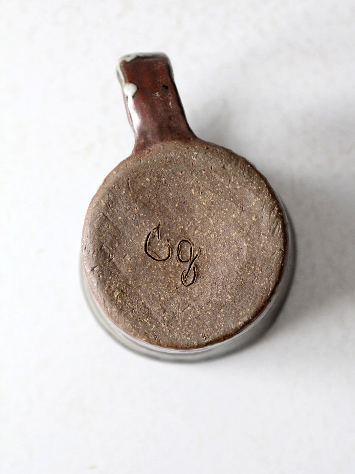 vintage studio pottery mug