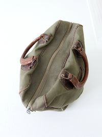 mid-century Ebonite 16 lb bowling ball with bag