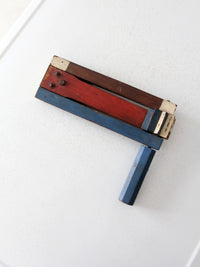 early 20th century wooden noisemaker