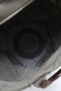 mid-century Ebonite 16 lb bowling ball with bag