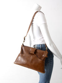 vintage Justin leather shoulder bag