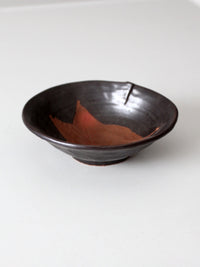vintage studio pottery bowl